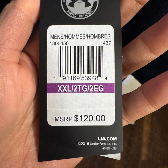 NWT Under Armour Hybrid Windbreaker COLDGEAR Swacket Hoodie Jacket Size XXL - Picture 11 of 11